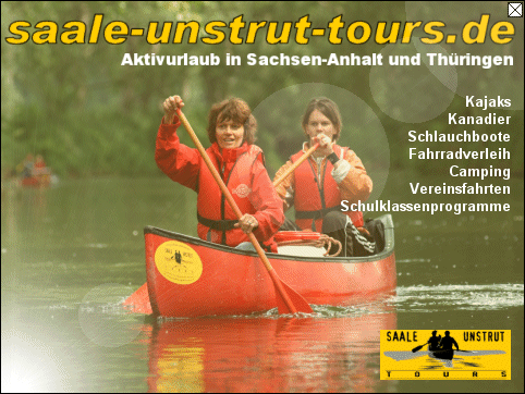 Saale Unstrut Tours - Aktivurlaub in Sachsen-Anhalt
