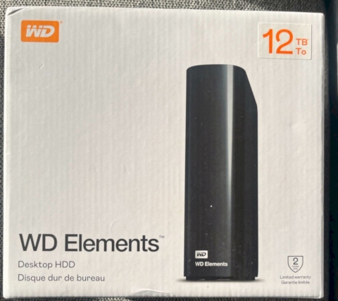 Desktop 12 TB externe Festplatte