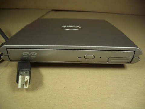 Dell D-Bay PD01S mit DVD Rom drive module. USB