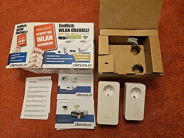 devolo 11 Adapter, u.a. dLAN 1200+ WiFi ac Powerline Netzwerk WLAN Set (und 500, 200)