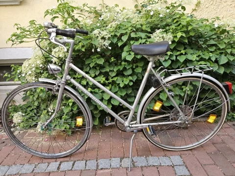 28er Damen CAPRIOLO Sportrad Cityrad 5 Gang Schaltung silber
