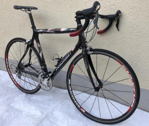 Rennrad italienischer Carbonrahmen, Shimano Dura Ace