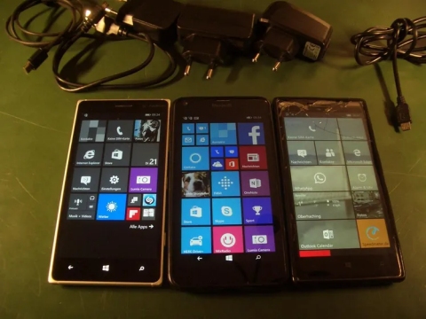 3 Nokia Lumina mit super Kameras und guten Akkus