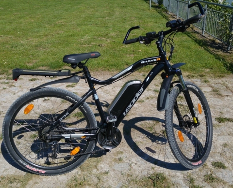 Braver E-MTB mit Hinterradantrieb