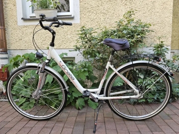Schönes 28 er GRATIA Damen Cityrad 7 Gang mit Federung Rücktitt Trekking TOP Zustand!
