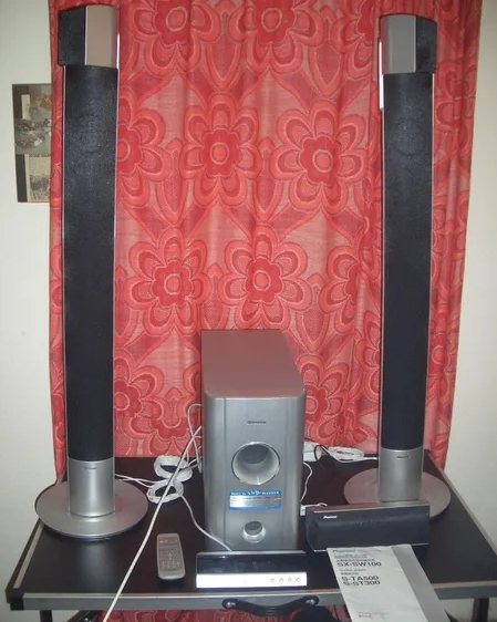 Pioneer SX-SW100 Dolby Surround Komplett- System Heimkinoanlage