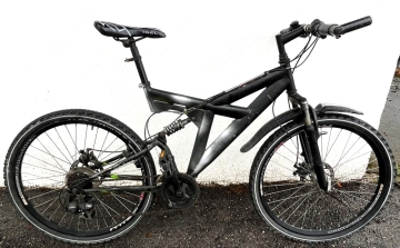 21-Gang Mountainbike, voll gefedert, Scheibenbremsen, fahrbereit