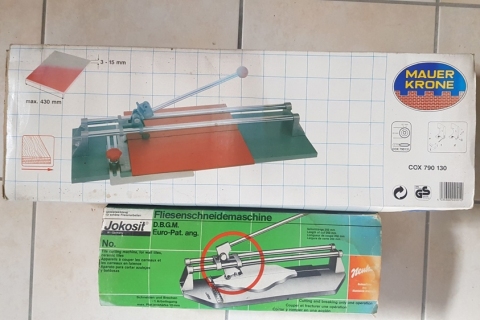 Mauerkrone Cox 790130 Fliesenschneidmaschine