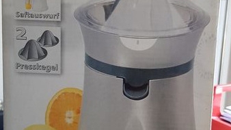 Zitruspresse ungebraucht