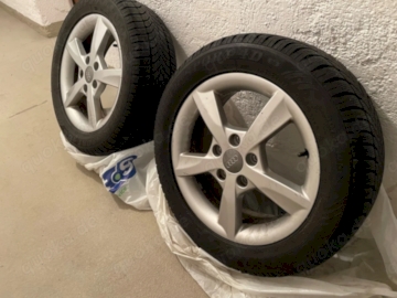 Audi A3 Winterreifen auf Felgen