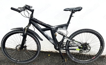 21-Gang Mountainbike, voll gefedert, Scheibenbremsen, fahrbereit