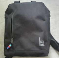 GOT Bag Rucksack - schwarz made aus Ocean plastic
