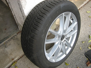 4 Winterreifen auf Al-Felgen für DB-180 B