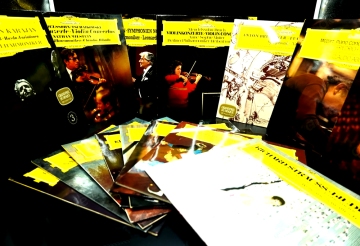 17 Schallplatten der Deutschen Grammophon