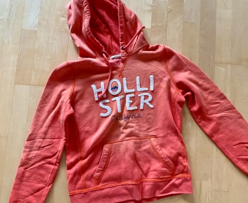 HOLLISTER Kapuzen Sweat Hoodie orange Gr. S M