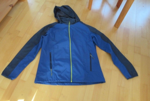 NEUWERTIGE blaue Softshelljacke McKinley Ventmax Größe XL