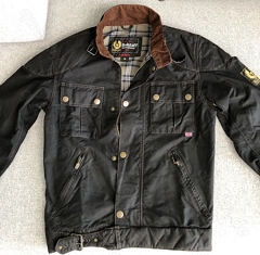 Belstaff Jeansjacke gewachst Serie Steve McQueen