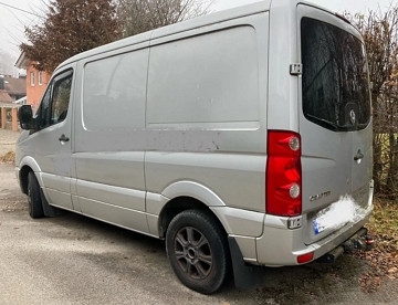 VW Crafter LKW-Zulassung, Klima u. Standheizung