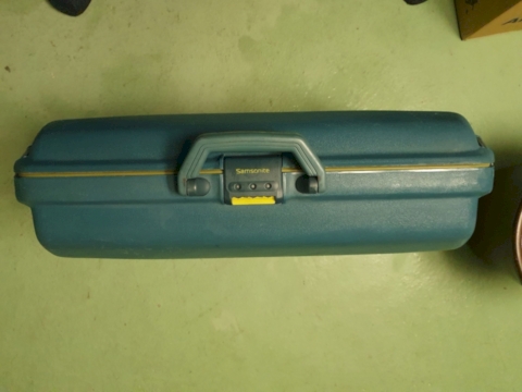 Samsonite Hartschalen-Koffer türkis 55x44x19