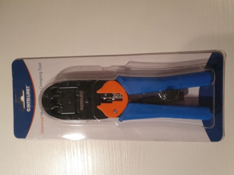 Intellinet Crimping Tool, für RJ45, RJ12 und RJ11 Modularstecker