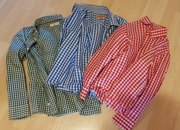 3 Trachtenhemden
