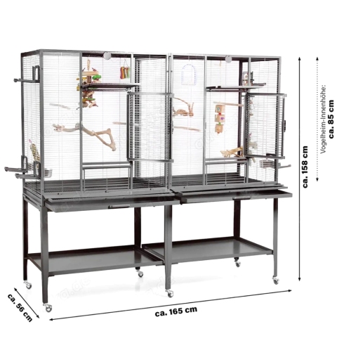 Vogelkäfig Voliere Madeira Double