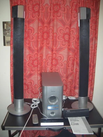 Pioneer SX-SW100 Dolby Surround Komplett- System Heimkinoanlage