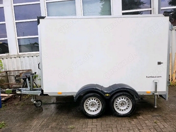 HUMBAUR Kofferanhänger Plywood- Tieflader