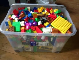 Riesenkiste Lego-Duplo
