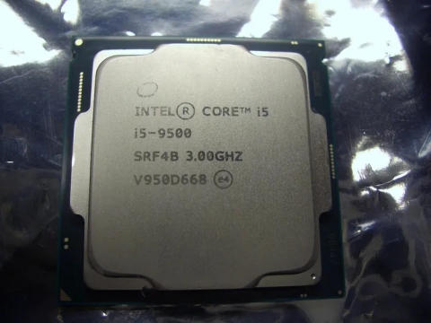 Intel Core i5-9500 SRF4B 3.00GHz CPU Prozessor, 6x 3,0 GHz (bis zu 4,40 GHz Turbo) 9 MB Cache Sockel-1151