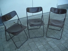 3 Klappstühle ausgegraben! Ikea Ted Mokkabraun