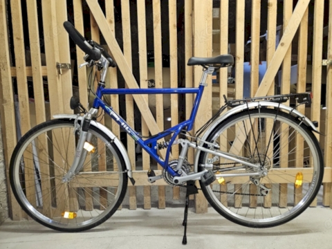 Neuwertig! 28 er Herren Alu Fahrrad Fully MTB Mountain Trekking 21 Gang Shimano TOP!