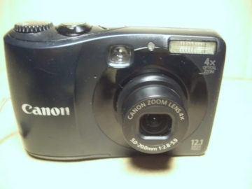 Canon Powershot A1200 HD mit normalen Batterien betreibbar und optischem Sucher!