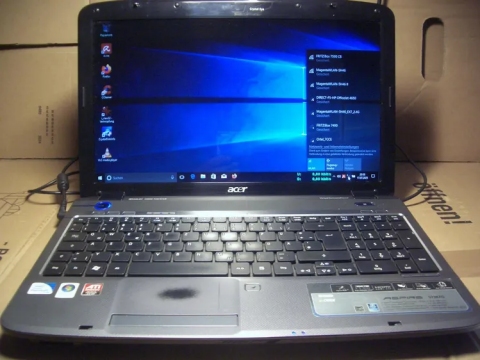 ACER Aspire 5738ZG Webcam, HDMI, SSD, 15,6