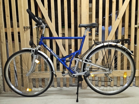 Neuwertig! 28 er Herren Alu Fahrrad Fully MTB Mountain Trekking 21 Gang Shimano TOP!