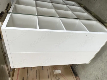 2 Regale - Raumteiler weiß , je 70.- beide 120.- €