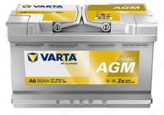 Autobatterie 12 Volt 80 Ah 800 Kaltstrom B315mmxT175mmxH190mm MB E-Kl. u.v.a.
