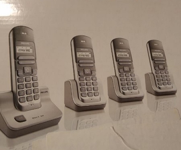 Telefonset mit 4 Geräten