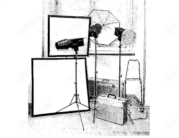 Multiblitzanlage Studio 802 mit 4 Blitzköpfen
