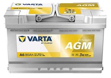 Autobatterie 12 Volt 80 Ah 800 Kaltstrom B315mmxT175mmxH190mm MB E-Kl. u.v.a.