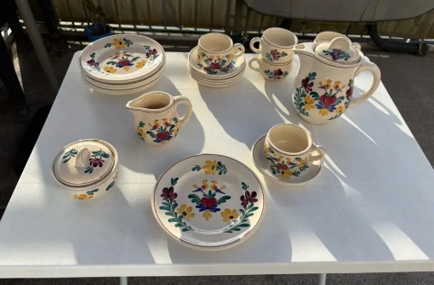 Villeroy und Boch Kaffeeservice aus den 1920 er Jahren