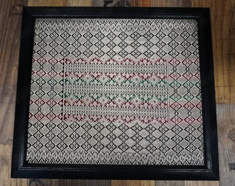 Wandbild, Scandinavian Sampler, Kunststickerei