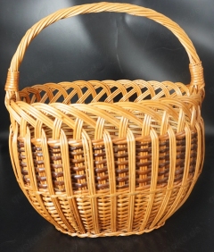 Dekorativer Henkelkorb, Einkauf, Dekoration 40 x 35 x 23 cm