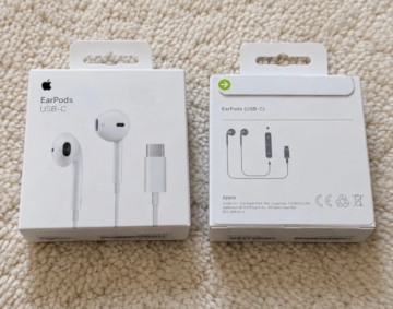 Praktische USB-C Kopfhörer | Kein Aufladen nötig | Neu & OVP