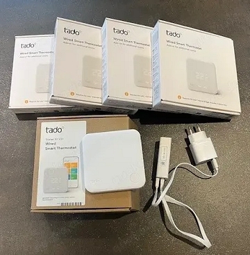 TADO SmartHome Starterset mit 6 Wandthermostaten