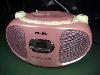 Philips CD Sound Machine AZ 102C pink Edition (FM Radio, AUX-IN, Dynamic Bass Boost)