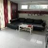 Ledersofa schwarz ausziehbar, elektr Sitztiefenverstellung, Ledercouch, Gästebett, Ledergarnitur Ewald Schillig NP5400 TOP