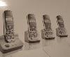 Telefonset mit 4 Geräten