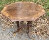 Holztisch, 8-kantig, Gründerzeit, antik