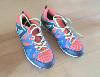 NEUE blau rote Turnschuhe für Damen Gr. 39